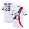 Officiële Voetbalshirt Paris Saint-Germain Zaire Emery 33 Uit 2024-25 - Heren